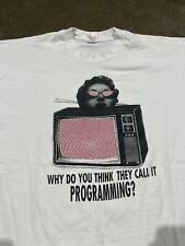 Camisa Propaganda Programación de Televisión De Colección Años 90 Rara XL segunda mano  Embacar hacia Argentina