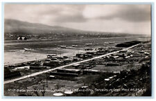 Cartão postal fotográfico c1940's Parcial View Lajes aeródromo-Ilha Terceira-Acores RPPC comprar usado  Enviando para Brazil