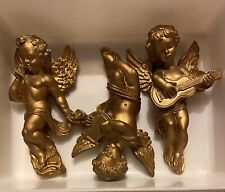 Vintage wall cherubs for sale  HEREFORD