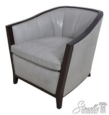 gray leather club chair for sale  Perkasie