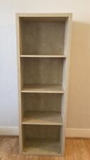 Beech effect bookcase for sale  CROYDON