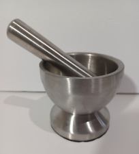 Stainless steel mortar for sale  Shipping to Ireland