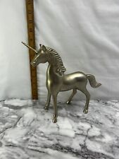 Gold metal unicorn for sale  SOUTHAMPTON