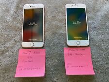 Apple iPhone 7 e 8 - 32/64GB - Rosa/dourado (desbloqueado) - Testado - Vidro rachado comprar usado  Enviando para Brazil
