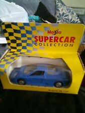MAISTO DIECAST SUPERCAR COLLECTION SCALE 1/37 Bugatti EB 110 boxed for sale  Shipping to South Africa