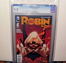 🦇 Robin Rises: Alpha #1 CGC 9.8 WP 2015 Damian Wayne! 1ª impressão! 🔑🦇 comprar usado  Enviando para Brazil