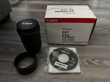 Canon ultrasonic 135mm for sale  SLOUGH