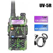 Usado, Walkie Talkie Baofeng UV-5R Doble Banda UHF/VHF Radio Dos Vías Plus Auriculares Verde segunda mano  Embacar hacia Argentina