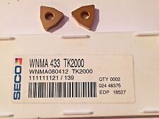 Inserções de metal duro Seco WNMA 433 TK2000- Qtd.2 comprar usado  Enviando para Brazil
