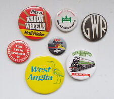 Railway themed badges for sale  HUNTINGDON