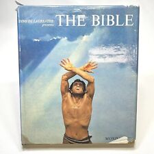 La Biblia presentada por Dino De Laurentiis Arnoldo Mondadori 1966 tapa dura segunda mano  Embacar hacia Mexico