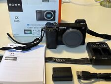 Câmera Digital Sony Alpha A6000 24.3MP Preta Sem Espelho Corpo ILCE-6000 comprar usado  Enviando para Brazil