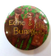 Echo & the Bunnymen 1970s/80s Original Pin Badge New Indie Post Punk #2 comprar usado  Enviando para Brazil