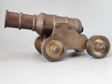 Brass cannon vintage for sale  BASINGSTOKE