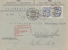 Briefmarken lettland 1925 gebraucht kaufen  Bergen