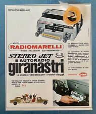 Rara pubblicità radiomarelli usato  Torino
