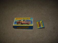 Matchbox superfast no8 for sale  DRIFFIELD