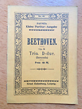 Beethoven trio dur gebraucht kaufen  Dossenheim