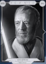 2024 Topps Star Wars icónico blanco y negro OBI-WAN KENOBI digital segunda mano  Embacar hacia Mexico