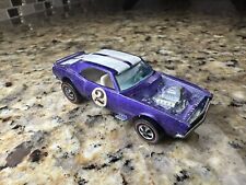 Hot Wheels Redline Heavy Chevy Purple Camaro 1969 White Interior  RARE for sale  Shipping to South Africa