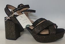 A New Day Gold Black Gabriella Studded Platform Heels US Women's Size 10 Dress for sale  Shipping to South Africa