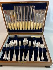 James Ryals Vintage English EPNS Cutlery Canteen for sale  Shipping to South Africa