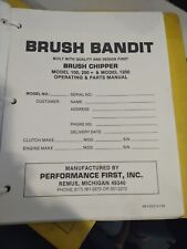 Bandit brush chipper for sale  Broadalbin
