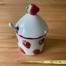 Vintage ceramic strawberry for sale  BRIDGNORTH