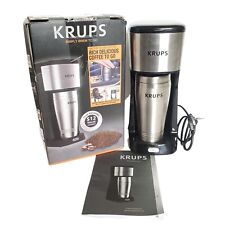 KRUPS Single Serve Drip Coffee Maker Simply Brew to Go w Travel Tumbler KM204D50 for sale  Fort Mill
