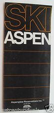 Ski brochure aspenglow for sale  East Meadow