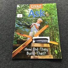 Cricket ask magazine for sale  San Diego