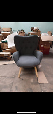 Velvet accent chair for sale  Shipping to Ireland