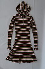 Used, Rare 80's TRIPP NYC By Daang Goodman Y2K Striped Colored Hooded Dress Size M for sale  Shipping to South Africa