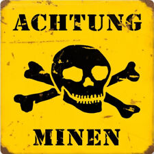 Warning mine germany for sale  Shipping to Ireland
