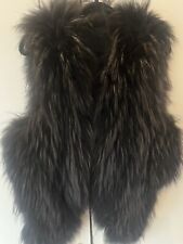 Black real fur for sale  BARNET