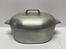 Vintage Wagner Ware Magnalite 4265P Oval Shape Roaster Dutch Oven W Lid & Trivet for sale  Shipping to South Africa