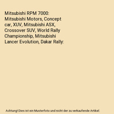 Mitsubishi rpm 7000 gebraucht kaufen  Trebbin