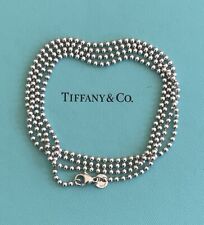 tiffany dog tag necklace for sale  Greenwich