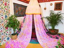 dosel de cama | decoración bohemia de boda - baldaquín sarí indio | decoración hippie, usado segunda mano  Embacar hacia Argentina