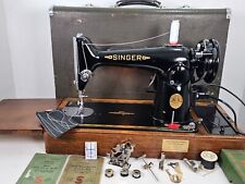 leather industrial singer sewing machine for sale  BEDFORD
