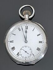 Relógio de bolso Omega fabricado na Suíça prata maciça c. 1914 comprar usado  Enviando para Brazil
