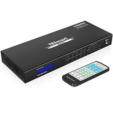 TESmart 4x4 4K HDMI Matrix Switch with Audio Out and RS232/LAN Control for sale  Shipping to South Africa