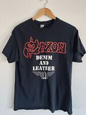 Saxon denim leathet for sale  NOTTINGHAM