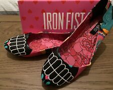 Iron Fist Flats - Dia De Los Muertos Theme Alternative Shoes (EU 41, UK 7), usado segunda mano  Embacar hacia Mexico