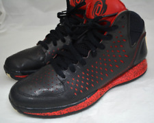 Tênis de basquete masculino ADIDAS Derrick D Rose 3 preto vermelho tamanho 10 comprar usado  Enviando para Brazil