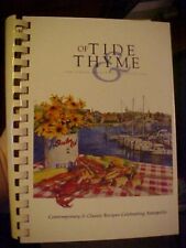 Livro de receitas OF TIDE, THYMME; RECEITAS ANNAPOLIS MD JUNIOR LEAGUE (1997 comprar usado  Enviando para Brazil