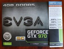 Używany, Graphics Card EVGA GeForce GTX 970 superclocked (4096 MB) (04G-P4-2974-KR) na sprzedaż  Wysyłka do Poland