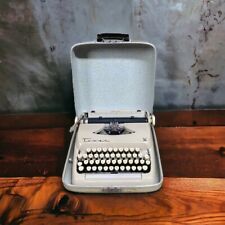 Máquina de escribir tabuladora Sears Tower 1960 de colección beige con estuche segunda mano  Embacar hacia Argentina