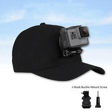 Outdoor Baseball Cap With Stand Holder Screw Mount For GoPro Sports Camera for sale  Shipping to South Africa