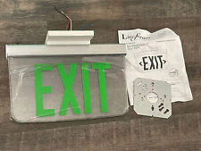 lit led exit green sign edge for sale  Beaverton